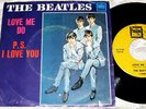 THE BEATLES - LOVE ME DO / P.S. I LOVE YOU - TOLLIE W/ PIC SLEEVE 1964 NICE COPY