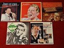 5 x RARE - JERRY LEE LEWIS - LPs WHEN TWO WORLDS....,BY REQUEST, ROCKIN' ++