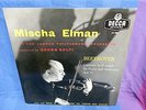 MISCHA ELMAN BEETHOVEN VIOLIN CONCERTO DECCA LXT 5068 ORANGE GOLD 1st LABEL