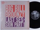 BIG BILL BROONZY Last Session Part 1 VERVE LP VG+ SHRINK mono