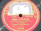 Ravel Debussy Lucette Descaves-Truc 78 trs / 78 RPM VSM DB 5192 EX + / NM-