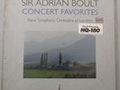 Sir Adrian Boult Concert Favorites LP Chesky 1994 SEALED Audiophile TAS