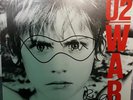 u2 signed ..bono signed war LP vinyl  with doodle  claridges london