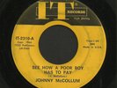Killer Country Bop Rockabilly 45   Johnny McCollum   It   Listen