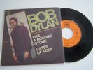 EP 2 TITRES  VINYL 45 T , BOB DYLAN , LIKE A ROLLING STONE . CBS 6107 .