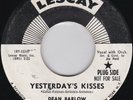 Northern Soul / Popcorn--DEAN BARLOW--Yesterday's Kisses----