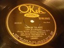 JAZZ FRANKIE TRUMBAUER ORCH Turn On The Heat / Sunnyside Up OKEH 41313
