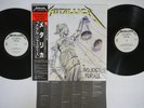 METALLICA AND JUSTICE FOR ALL CBS/SONY 25AP 5178,9 Japan OBI Vinyl 2LP