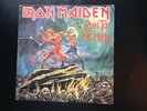Iron Maiden Run to the hills rare Italian 7