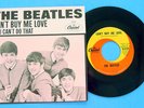 THE BEATLES CAN'T BUY ME LOVE 45 RECORD & PICTURE SLEEVE CAPITOL 5150 PS MINTY