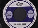 ROLLING STONES: Not Fade Away / I Wanna Be Your Man 45 (lbl variation)