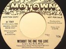 FOUR TOPS RARE MOTOWN PROMO 45 LOVE HAS GONE/WITHOUT THE ONE YOU LOVE
