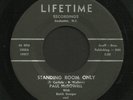 Rare Rockabilly Bopper 45   Paul McDowell   Standing Room Only   Listen