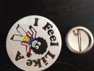 THE STRANGLERS RAREST ORIG BADGE FEEL LIKE A ...77 PUNK CLASH PISTOLS DAMNED