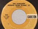 Halloween Popcorn Soul Rocker 45 Merv Griffin  Screamin Meemies on Carlton HEAR