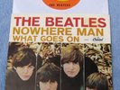 The Beatles  - Nowhere Man/What Goes On - USA Picture Sleeve 45 rpm PS 7