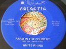 Unknown Garage Psych Private 45 White Rhino Farm in the Country GALACTIC EX HEAR