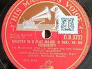 Busch SQ. Schubert (Quartet op. 168). HMV DB 3737-9 (3). NM(-), tm