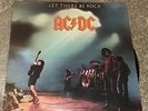 Vintage ACDC Let There Be Rock French Import Vinyl Record LP