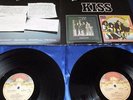 KISS ALIVE  - RARE CREME LABEL, German EMI pressing 1976, VG+ Vinyl, Germany