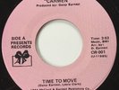 Carmen Time To Move 45 DETROIT MODERN SOUL BOOGIE Beat Electric Synth EX. ORIG.