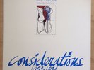 BILL DIXON Considerations 1 ITALIAN ORIG LP FREE JAZZ