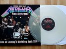 LP METALLICA LIVE AT LEMMY'S BIRTHDAY BASH '95 CLEAR VINYL NEW
