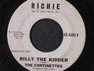CONTINETTES: Billy The Kidder / Boys Who Don't Understand 45 Hear  (dj, label w