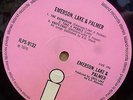 EMERSON LAKE & PALMER SELF TITLED OG UK STEREO PINK WHITE I ISLAND LP ILPS9132