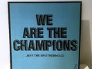 JEFF THE BROTHERHOOD WE ARE THE CHAMPIONS NUMBERED TOUR BLUE COVER WHITE VINYL