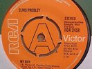 ELVIS PRESLEY - MY BOY / LOVING ARMS  ORIGINAL  1974  UK  RCA  45  DEMO