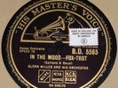 GLENN MILLER ORCHESTRA IN THE MOOD / OUT OF SPACE HMV 78RPM RECORD BD5565