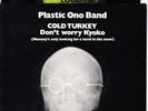 PLASTIC ONO BAND 1969 UK APPLE PS *COLD TURKEY*  N MINT/ M-
