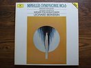 LEONARD BERNSTEIN MAHLER SYMPHONIE NO.6 DG DIGITAL STEREO 2LP 1ED W.GERMANY NM+