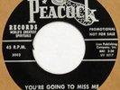BROOKLYN SKYWAYS You’re Going To Miss Me PEACOCK 45 gospel soul NM HEAR