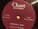 Chart 609 John Lee Hooker - - WOBBLING BABY/ Goin' South 1953 78 rpm Blues EE+