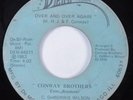 Modern Soul Boogie Funk 45 CONWAY BROTHERS Over & Over Again DEM HEAR