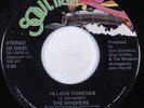 70s Soul 45 WHISPERS In Love Forever SOUL TRAIN HEAR