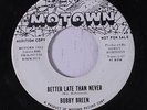 BOBBY BREEN: Better Late Than Never / How Can I Tell Him 45 (dj) Soul