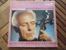RARE ENRICO MAINARDI BOX SET OF 4p's J.S.BACH SUITES 1-6 EURODISC GERMANY