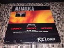 Metallica Reload 4xLp 180g 45rpm Black vinyl Sealed