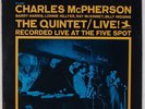 CHARLES McPHERSON: The Quintet Live USA PRESTIGE PR 7480 Jazz LP NM- Wax