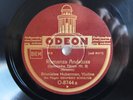 78rpm BRONISLAW HUBERMAN (Violin) plays ZARZYCKI MAZURKA - ODEON