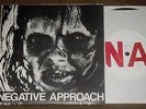 NEGATIVE APPROACH EP 1982 2nd Press T & G #7  w/INSERT 1000 Made, RARE PUNK
