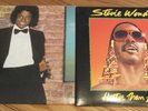Michael Jackson Off the Wall/Stevie Wonder Hotter Than July NM- lp