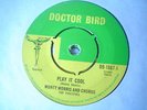 UK DOCTOR BIRD DB 1067-MONTY MORRIS-PLAY IT COOL/BABA BROOKS-OPEN THE DOOR-VG++