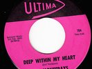THE MONTERAYS *DEEP WITHIN MY HEART/ PUSH-EM UP* 1964 US N SOUL