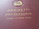 DONIZETTI DON PASQUALE COMPLETE OPERA IN 3 ACTS, BADINI, POLI, SCHIPA & SARACENI