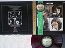 BEATLES LET IT BE APPLE AP-80189 Japan OBI Red Vinyl LP