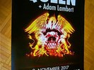 Mint NEU  2017 XL (84cm) Concert-Tour Promo Poster München QUEEN / Adam Lambert